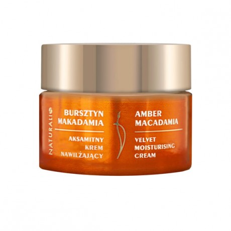 Bursztyn-Makadamia aks. krem nawilż. 50ml NATURALIS - Wiesiołek-Pharma
