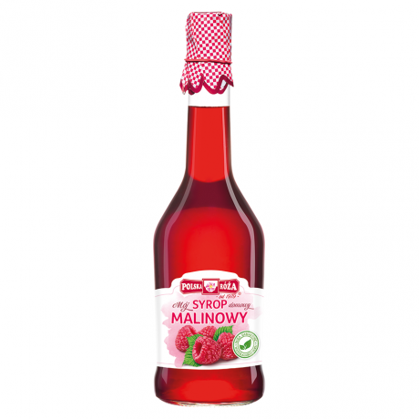 Syrop malinowy 500ml POLSKA RÓŻA - Wiesiołek-Pharma