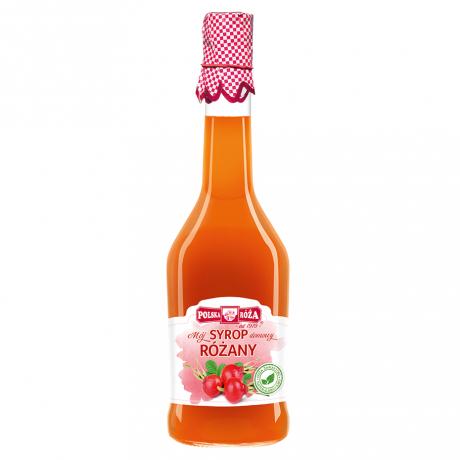 Syrop różany 500ml POLSKA RÓŻA - Wiesiołek-Pharma