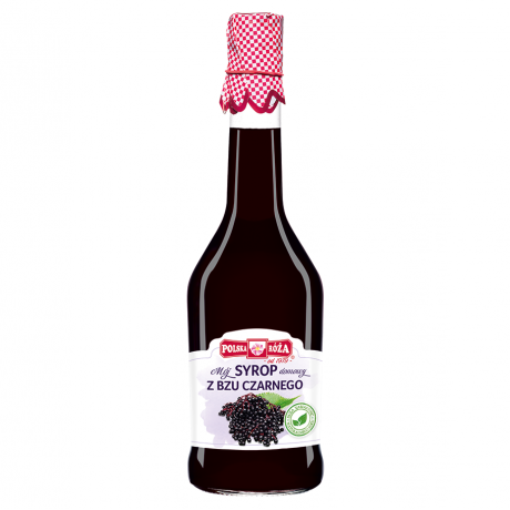 Syrop z czarnego bzu 500ml POLSKA RÓŻA - Wiesiołek-Pharma