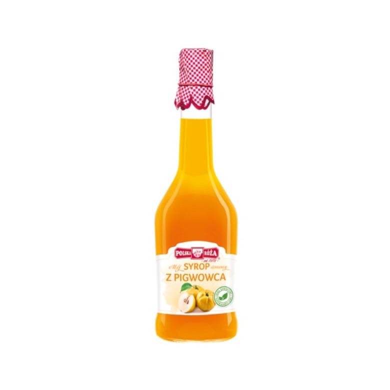 Syrop z pigwowca 500ml POLSKA RÓŻA - Wiesiołek-Pharma Syrop z pigwowca 500ml POLSKA RÓŻA - Wiesiołek-Pharma