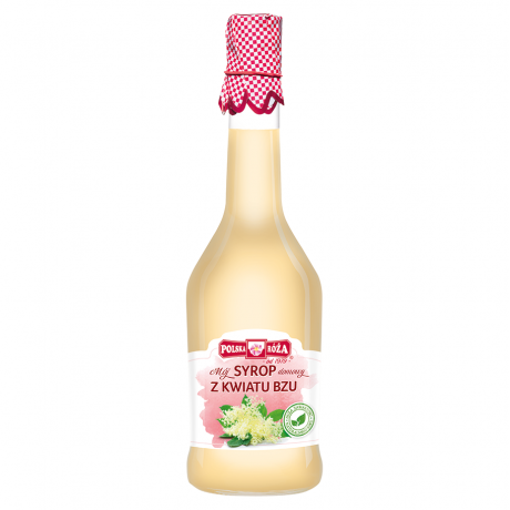 Syrop z kwiatu bzu 500ml POLSKA RÓŻA - Wiesiołek-Pharma