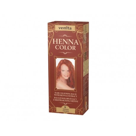 Balsam koloryzujący Tycjan nr 6 75ml VENITA - Wiesiołek-Pharma