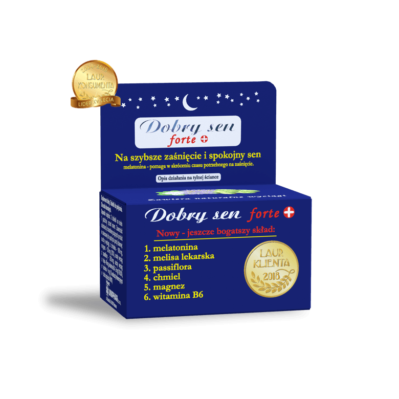 Dobry sen forte 30 tabl. UNIPHAR - Wiesiołek-Pharma Dobry sen forte 30 tabl. UNIPHAR - Wiesiołek-Pharma