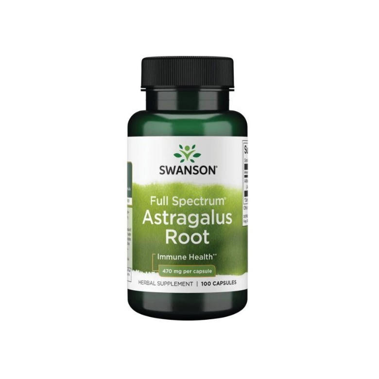 Astragalus 470mg 100 kaps. SWANSON - Wiesiołek-Pharma Astragalus 470mg 100 kaps. SWANSON - Wiesiołek-Pharma