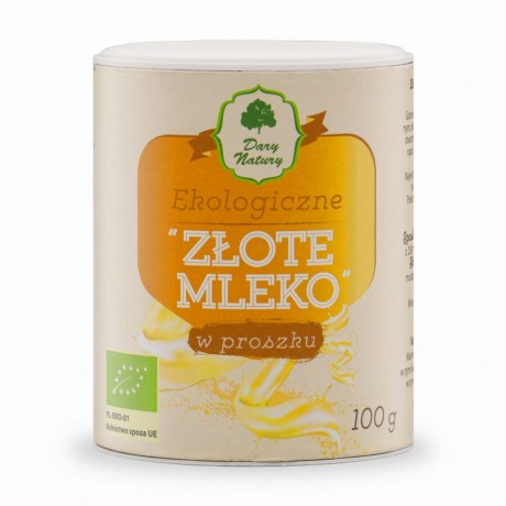 Złote Mleko w proszku 100g DARY NATURY - Wiesiołek-Pharma