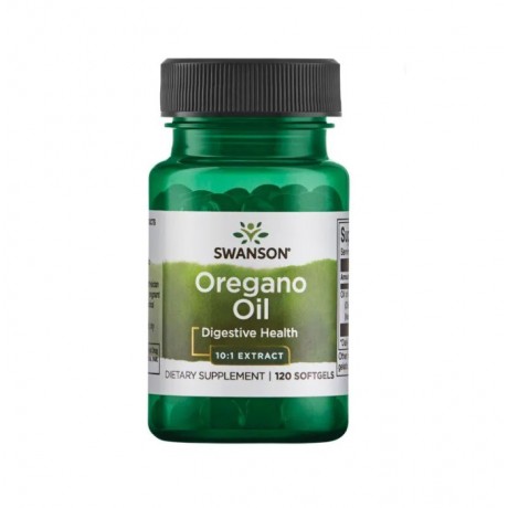 Oregano Oil 150mg 120 kaps. SWANSON - Wiesiołek-Pharma