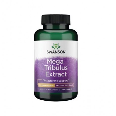 Mega Tribulus Extract 250mg 120 kaps. SWANSON - Wiesiołek-Pharma