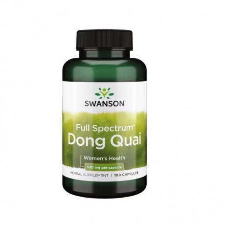 Dong Quai Full Spectrum 530mg 100 kaps. SWANSON - Wiesiołek-Pharma