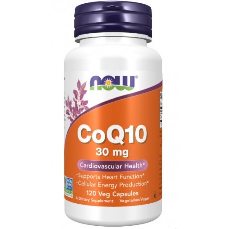 Koenzym Q10 30mg NOW FOODS - Wiesiołek-Pharma