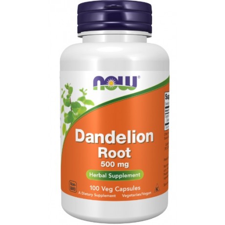 Dandelion Root 500mg 100kaps. NOW FOODS - Wiesiołek-Pharma