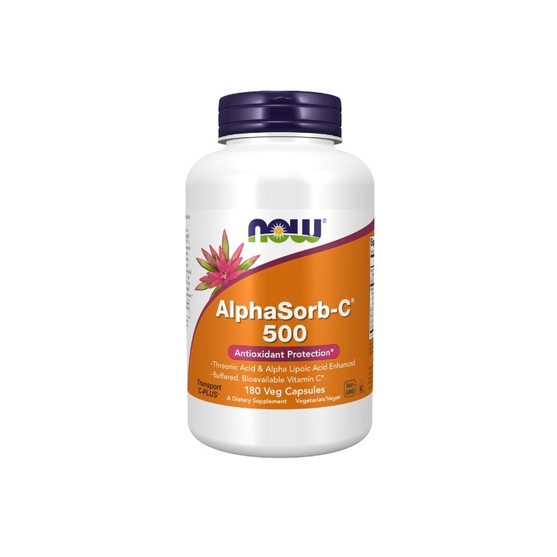 AlphaSorb-C 500mg 180 kaps. NOW FOODS - Wiesiołek-Pharma AlphaSorb-C 500mg 180 kaps. NOW FOODS - Wiesiołek-Pharma