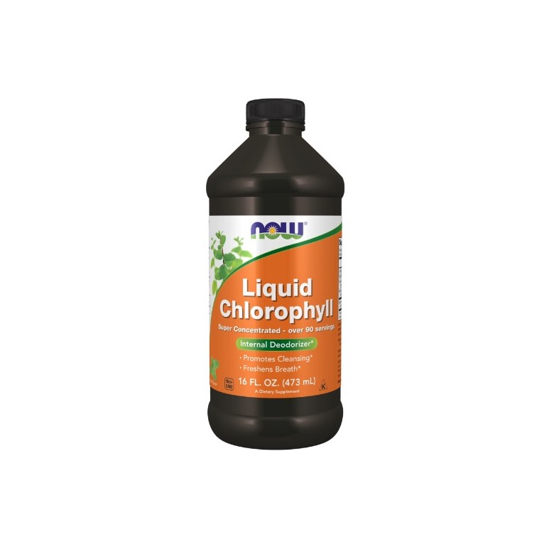 Chlorophyll Liquid 473ml NOW FOODS - Wiesiołek-Pharma Chlorophyll Liquid 473ml NOW FOODS - Wiesiołek-Pharma