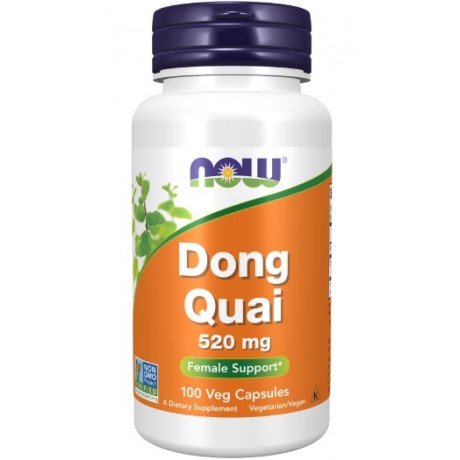 Dong Quai 520mg 100 kaps. NOW FOODS - Wiesiołek-Pharma