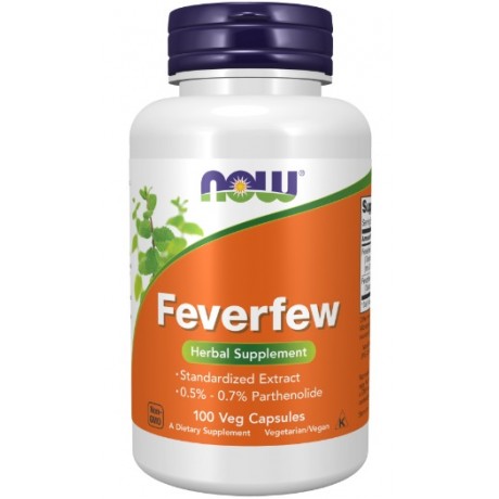 Feverfew (Złocień Maruna) 400mg 100 kaps. NOW FOODS - Wiesiołek-Pharma