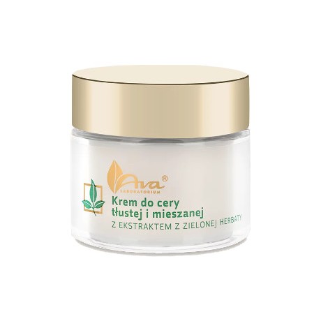 Krem do cery tłustej i mieszanej 50ml AVA - Wiesiołek-Pharma