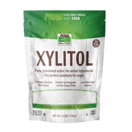 Xylitol (Ksylitol) 454g NOW FOODS - Wiesiołek-Pharma