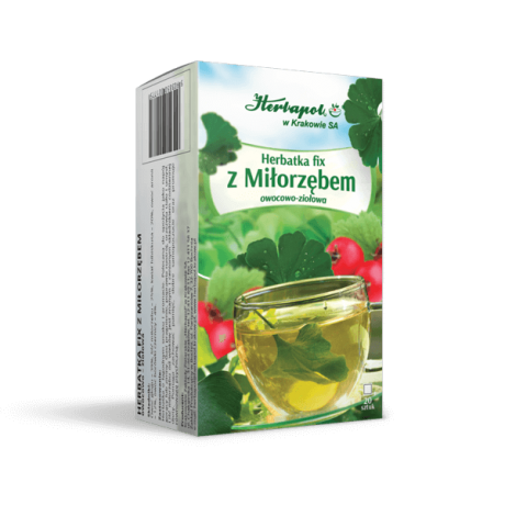 Ginkgo z miłorzębem 20x3g Herbapol KRAKÓW - Wiesiołek-Pharma