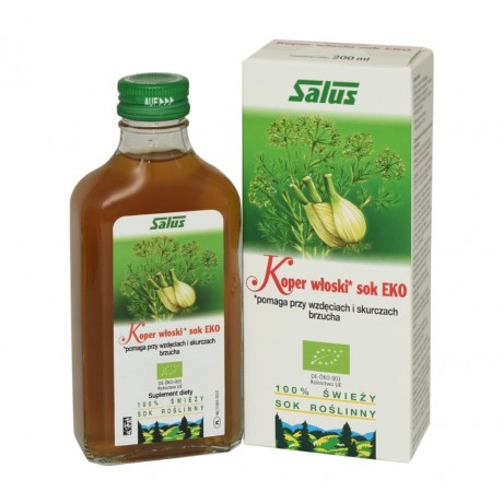 Koper włoski sok EKO 200ml SALUS