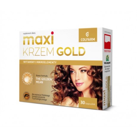 Maxi krzem GOLD 60 kaps. COLFARM