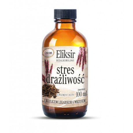 Eliksir Stres, drażliwość 100ml MIR-LEK - Wiesiołek-Pharma