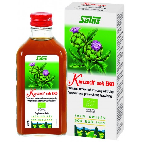 Karczoch sok 200ml EKO SALUS - Wiesiołek-Pharma