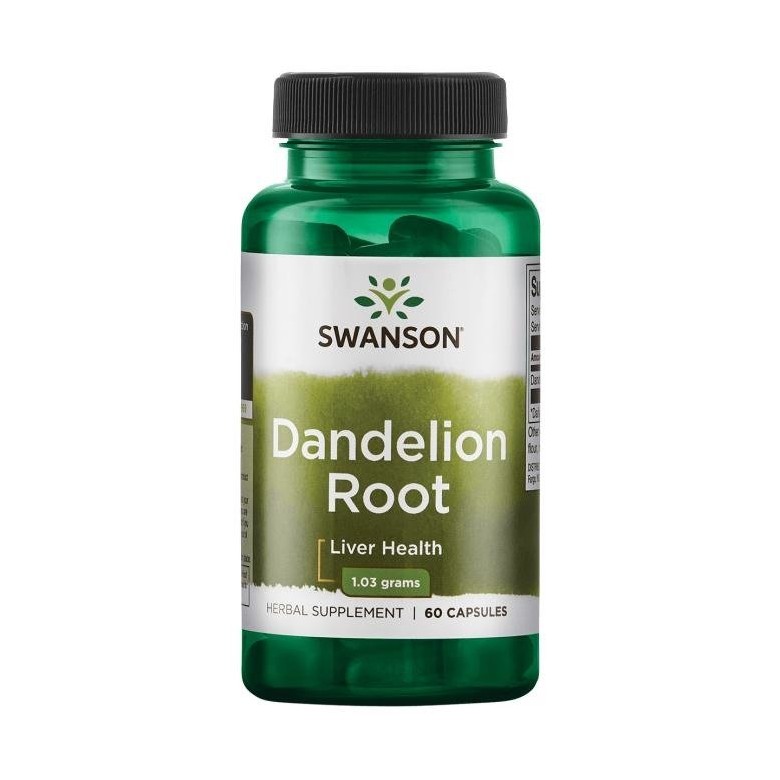 Dandelion 515mg 60 kaps. SWANSON - Wiesiołek-Pharma Dandelion 515mg 60 kaps. SWANSON - Wiesiołek-Pharma