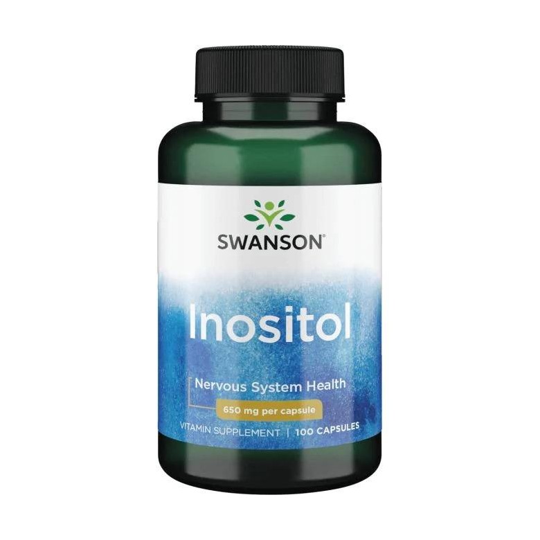 Inositol 650mg 100 kaps. SWANSON - Wiesiołek-Pharma Inositol 650mg 100 kaps. SWANSON - Wiesiołek-Pharma