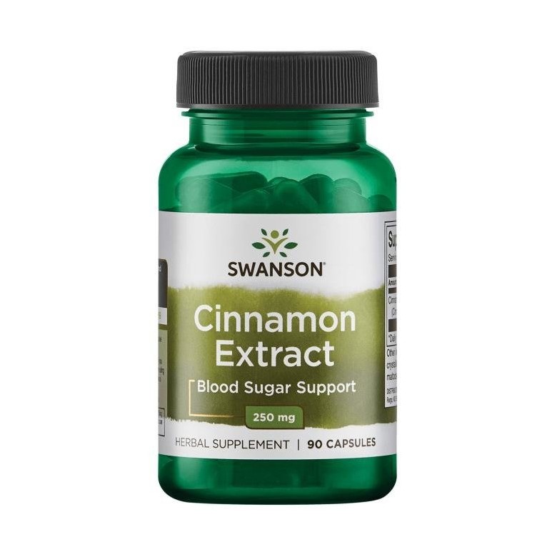 Cinnamon Extract 250mg 90 kaps. SWANSON - Wiesiołek-Pharma Cinnamon Extract 250mg 90 kaps. SWANSON - Wiesiołek-Pharma