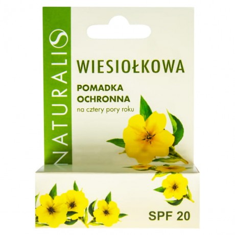 Pomadka Wiesiołkowa SPF 20 NATURALIS - Wiesiołek-Pharma