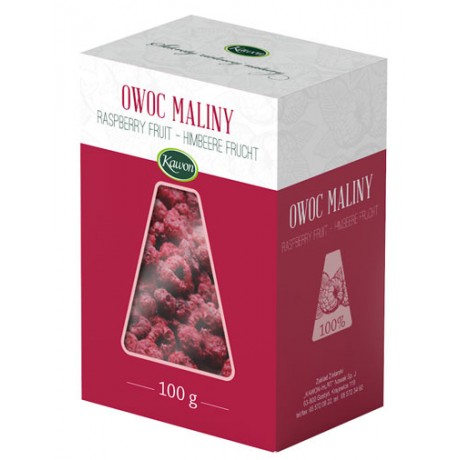 Malina owoc 100g KAWON - Wiesiołek-Pharma