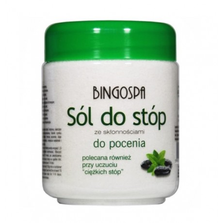 Sól do stóp Pocenie 550g BINGOSPA - Wiesiołek-Pharma