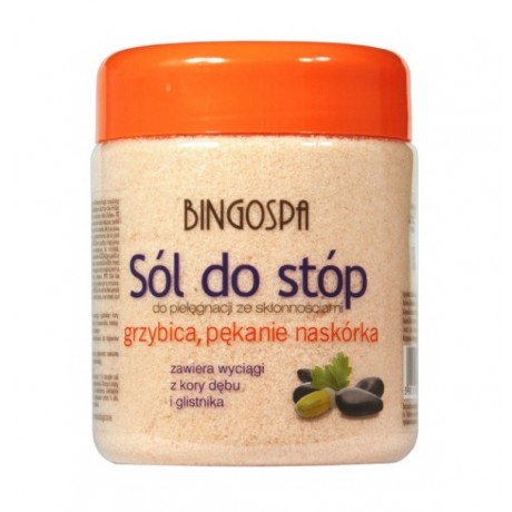 Sól do stóp Grzybica 550g BINGOSPA - Wiesiołek-Pharma