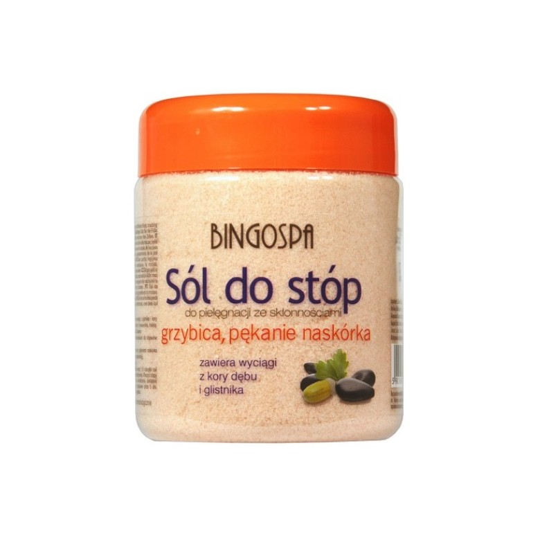 Sól do stóp Grzybica 550g BINGOSPA - Wiesiołek-Pharma
