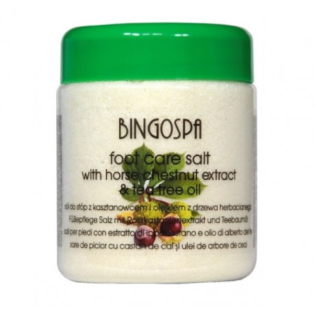 Sól do stóp Pękające naczynka 550g BINGOSPA - Wiesiołek-Pharma