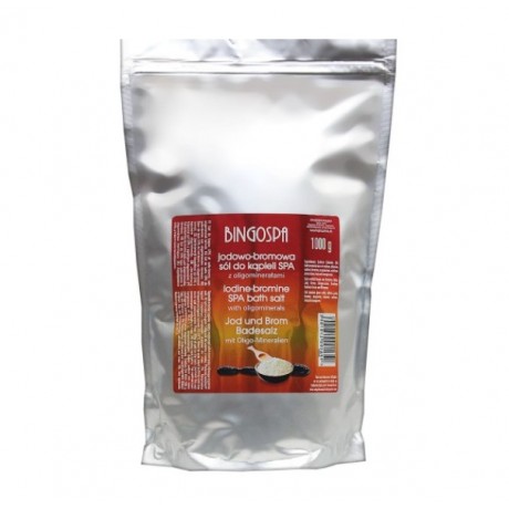 Sól jodowo-bromowa do kąpieli min. 1000g BINGOSPA - Wiesiołek-Pharma