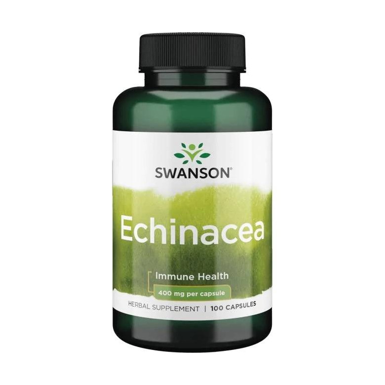Echinacea 400mg 100 kaps. SWANSON - Wiesiołek-Pharma Echinacea 400mg 100 kaps. SWANSON - Wiesiołek-Pharma