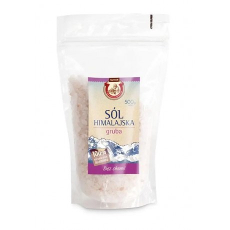 Sól himalajska gruba FARM-VIT - Wiesiołek-Pharma