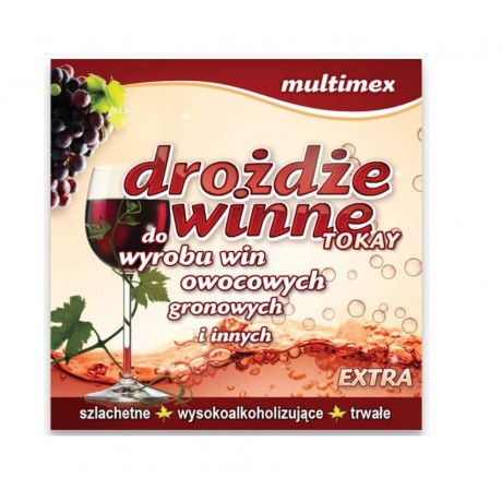 Drożdże winne białe Tokay MULTIMEX - Wiesiołek-Pharma
