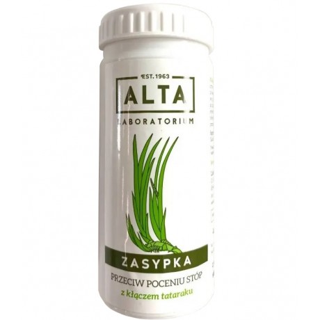 Alta zasypka ziołowa do stóp 40g ALTA Laboratorium - Wiesiołek-Pharma