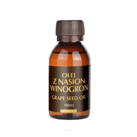 Olejek z nasion winogron 100ml PROFARM - Wiesiołek-Pharma