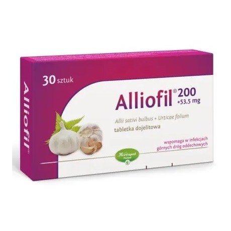 Alliofil 30 tabl. HERBAPOL POZNAŃ - Wiesiołek-Pharma