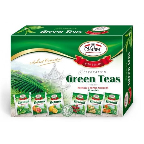Bombonierka Green Teas MALWA - Wiesiołek-Pharma