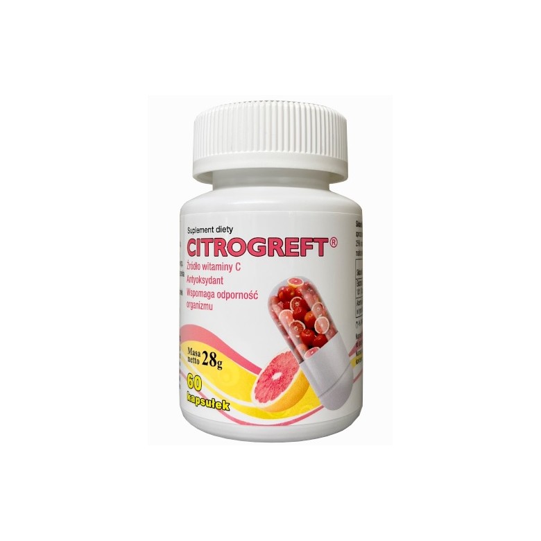 Citrogreft 60 kaps. GORVITA - Wiesiołek-Pharma Citrogreft 60 kaps. GORVITA - Wiesiołek-Pharma