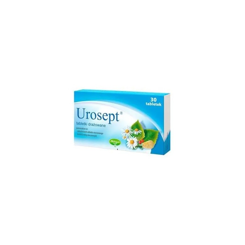 Urosept 30 tabl. HERBAPOL POZNAŃ - Wiesiołek-Pharma Urosept 30 tabl. HERBAPOL POZNAŃ - Wiesiołek-Pharma