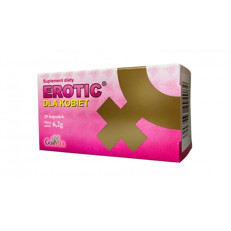 Erotic dla kobiet 20 kaps. GORVITA - Wiesiołek-Pharma