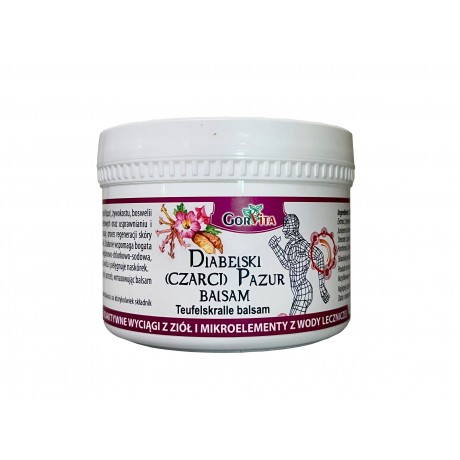 Diabelski (czarci) pazur balsam 200ml GORVITA - Wiesiołek-Pharma