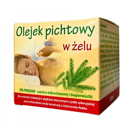 Olejek pichtowy w żelu 100ml GORVITA - Wiesiołek-Pharma