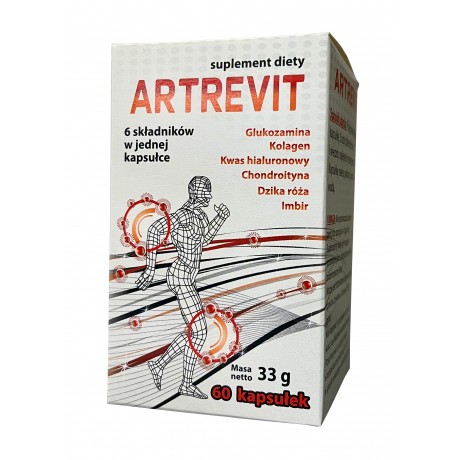 Artrevit regeneracja stawów 60 kaps. GORVITA - Wiesiołek-Pharma