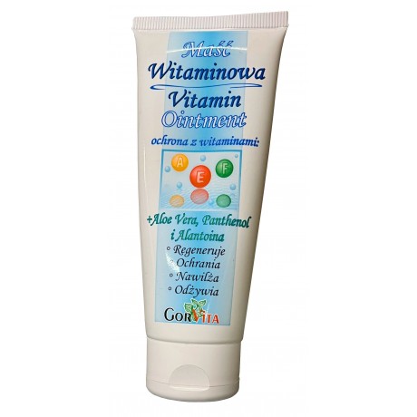 Maść ochronna z witaminami A,E,F 50ml GORVITA - Wiesiołek-Pharma
